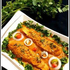 A picture of Soya Chap masala.