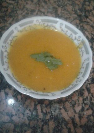 صورة لوصفة شوربه العدس