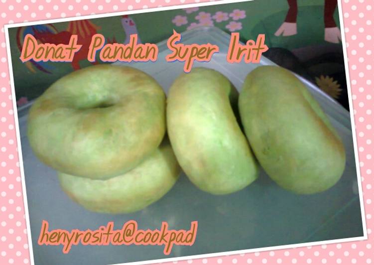 Donat Pandan Super Irit