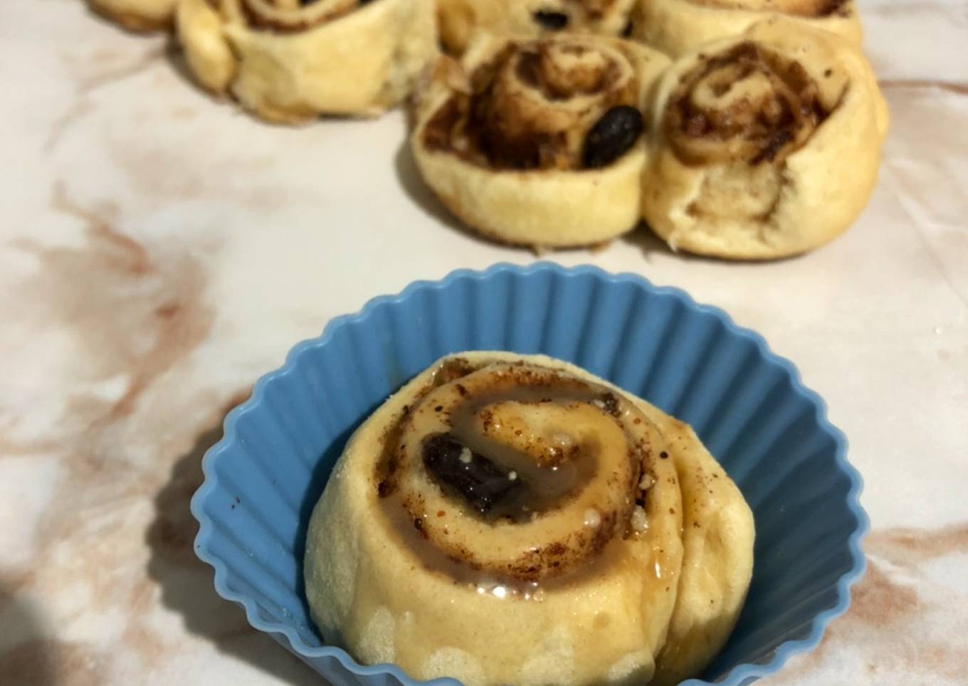 Mini roles de canela