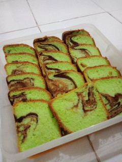 Foto resep Cake Marmer Metode All in One tanpa Margarin