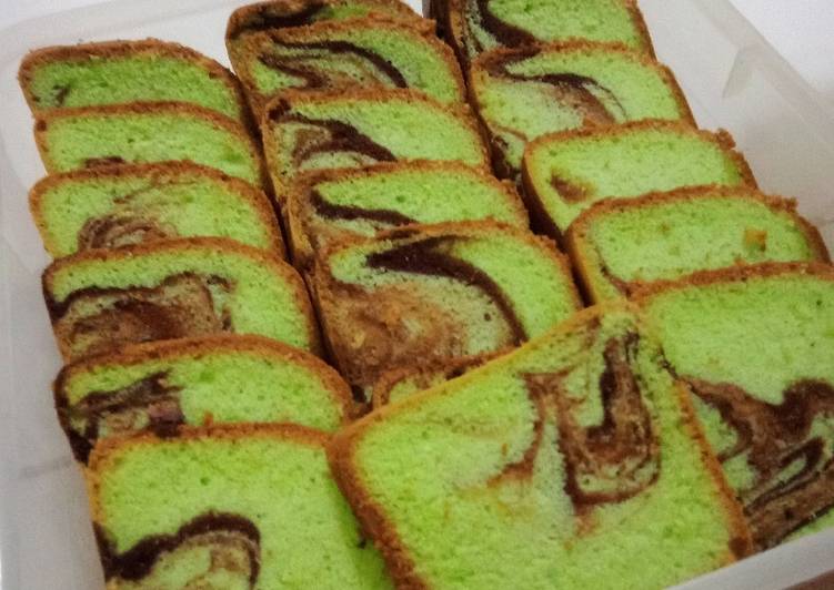 Bagaimana Membuat Cake Marmer Metode All in One tanpa Margarin Enak dan Antiribet