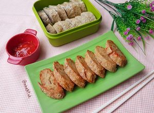 Foto resep Frozen Food: Hekeng / Ngohiong / Gohyong Ayam Udang