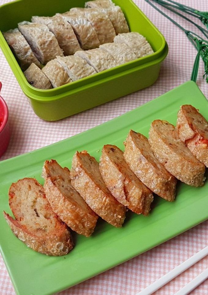 Foto resep Frozen Food: Hekeng / Ngohiong / Gohyong Ayam Udang