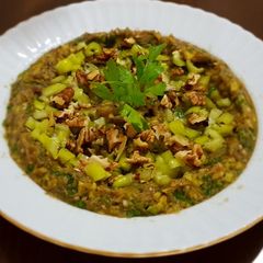A picture of Baba Ghanoush بابا غنوج.