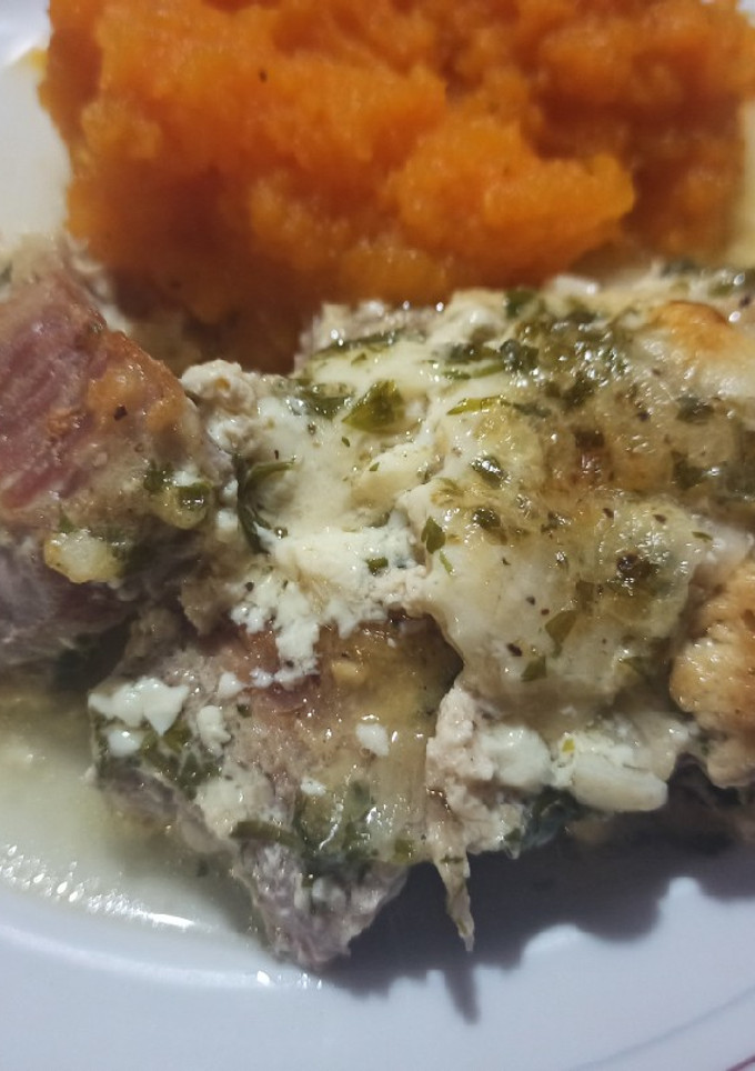 Una foto de Matambre a la leche en olla a presión