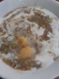 Bubur kacang ijo pisang