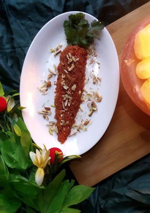 A picture of Gajar ka halwa🥕🥕🥕.