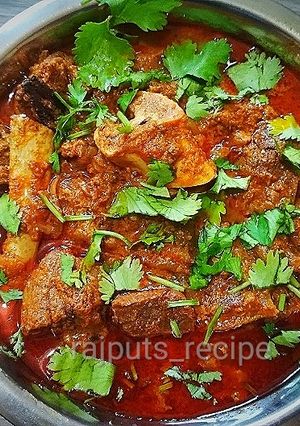 A picture of Kashmiri Mutton Rogan josh.