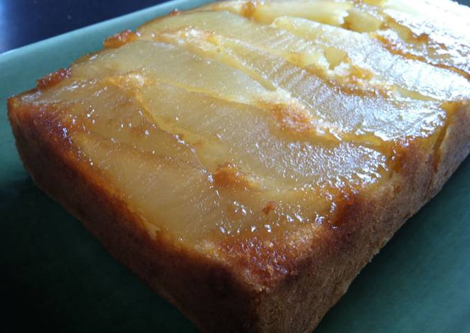 Recipe of Super Quick Pear Upside-down Cake