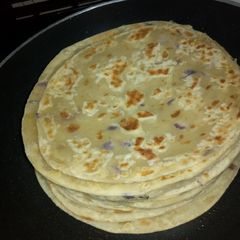Soft Onion chapati A picture of Soft Onion chapati.