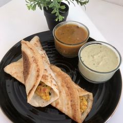 A picture of Millet Masala dosa.