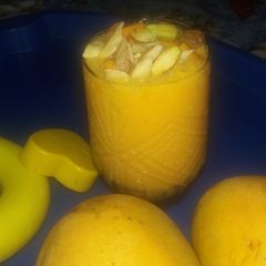 A picture of Mango shake.