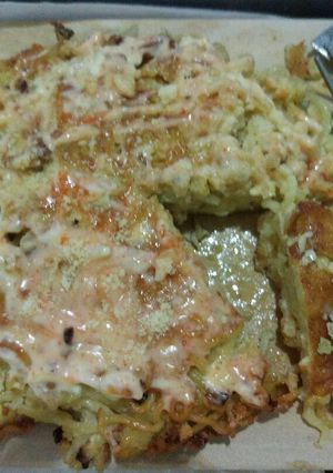 Foto resep Pizza mie budeh