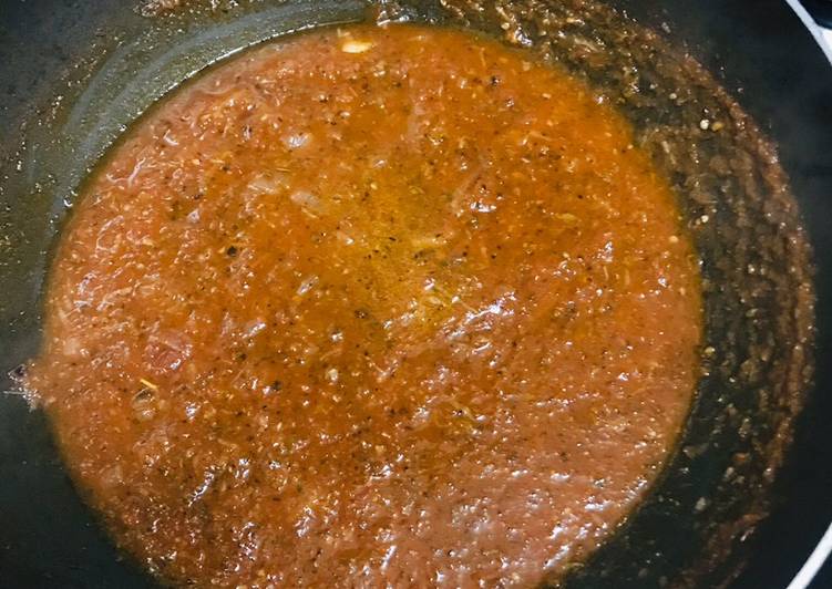 Steps to Prepare Perfect Marinara/ pasta sauce