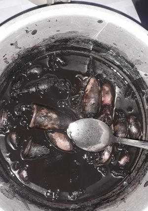 Foto resep 7.Cumi masak hitam