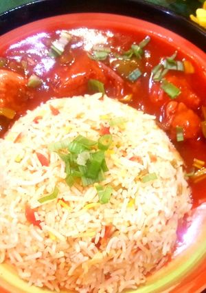 A picture of Chicken Manchurian.