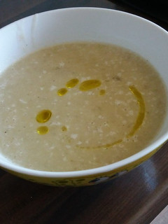 Una foto de Puré de borraja