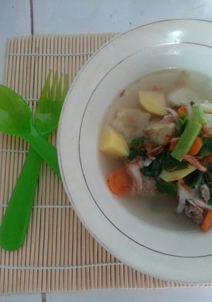 Foto resep Sop Ayam Kampung Mpasi