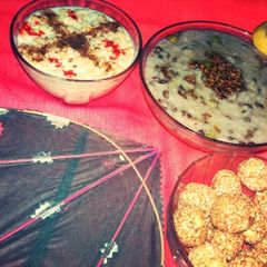 A picture of Urad daal khichdi.