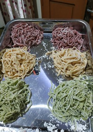 Foto resep Mie Sehat Pelangi