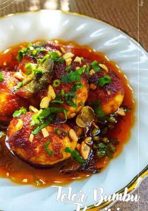 Foto resep Telur Bumbu Kemiri