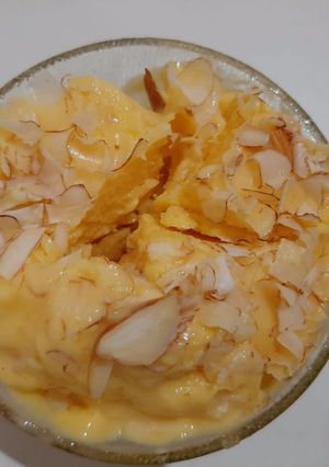 મેંગો આઈસક્રીમ (mango ice cream recipi in gujarati) રેસીપી મુખ્ય ફોટો