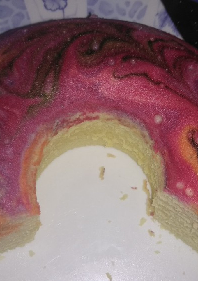 Foto resep Bolu kukus santan batik (2 butir telur)