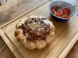 Stuffed patty pan
