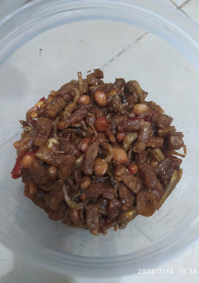 Foto resep Kering Tempe Teri Kacang