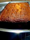 Budín de melón y mandarinas