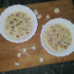 A picture of Makhana custard kheer.