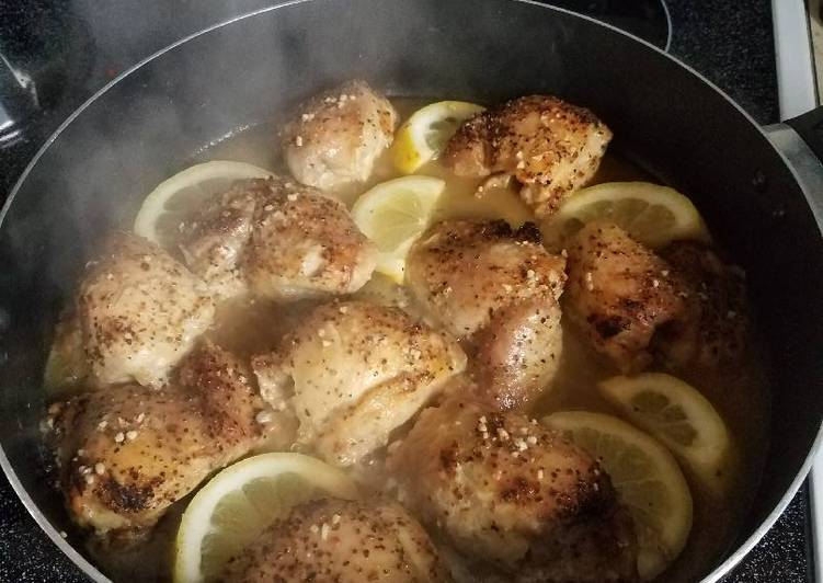 Simple Way to Make Delicious Lemon pepper chicken