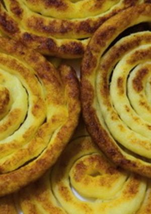 Фото Картофельные спиральки. Вкусный перекус для всей семьи.