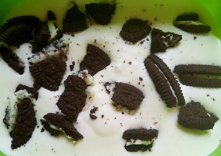 Easiest Way to Make Homemade Oreo icecream