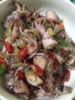 Foto resep Cumi asin cah cabai