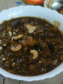 A picture of Dates- payasam.