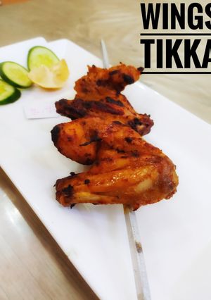 A picture of Wings tikka.