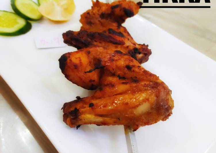 Simple Way to Make Homemade Wings tikka