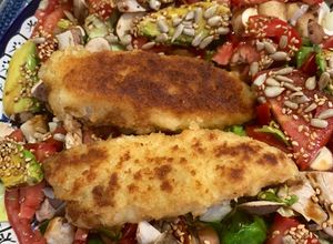 Una foto de Ensalada Tilapia