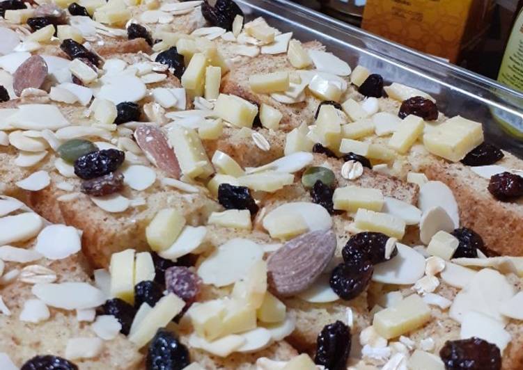 Bread Pudding Less Sugar