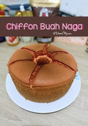 Foto resep Chiffon Buah Naga