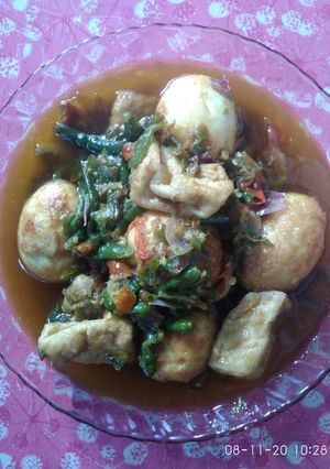 Foto resep Telur dan tahu cabe hijau
