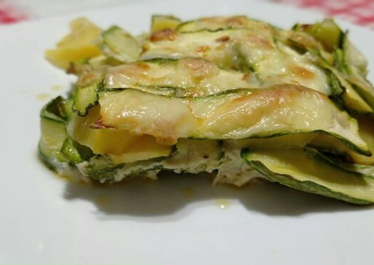 Easiest Way to Make Quick Parmigiana di zucchine alla boscaiola