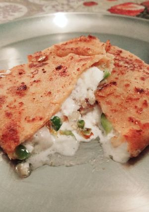 A picture of Cream paratha.