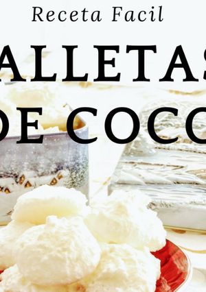 Una foto de Galletas De Coco