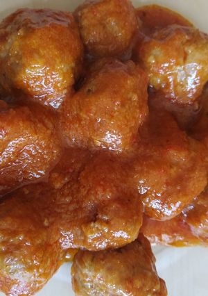 Una foto de Albóndigas en salsa