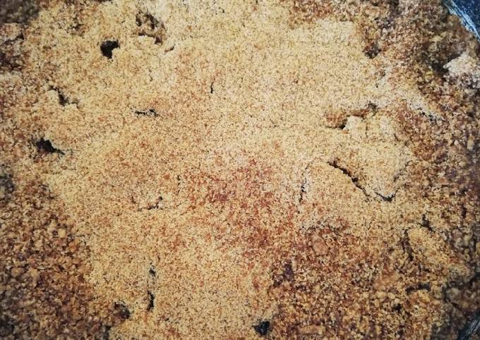 Crumble aux pommes