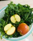 Nước ép cải kale (cải xoăn)-táo