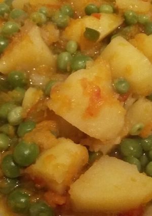 A picture of Stewed peas.